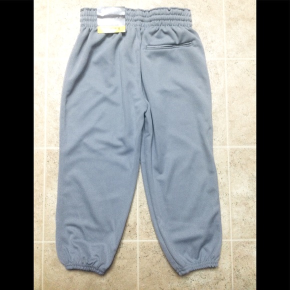 AUGUSTA DRAWSTRING ELASTIC WAIST BASEBALL PANTS - Picture 2 of 3
